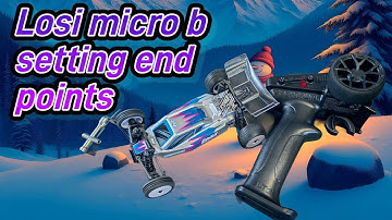 LOSI 1/24 Micro-B 2WD Buggy RTR setting end points