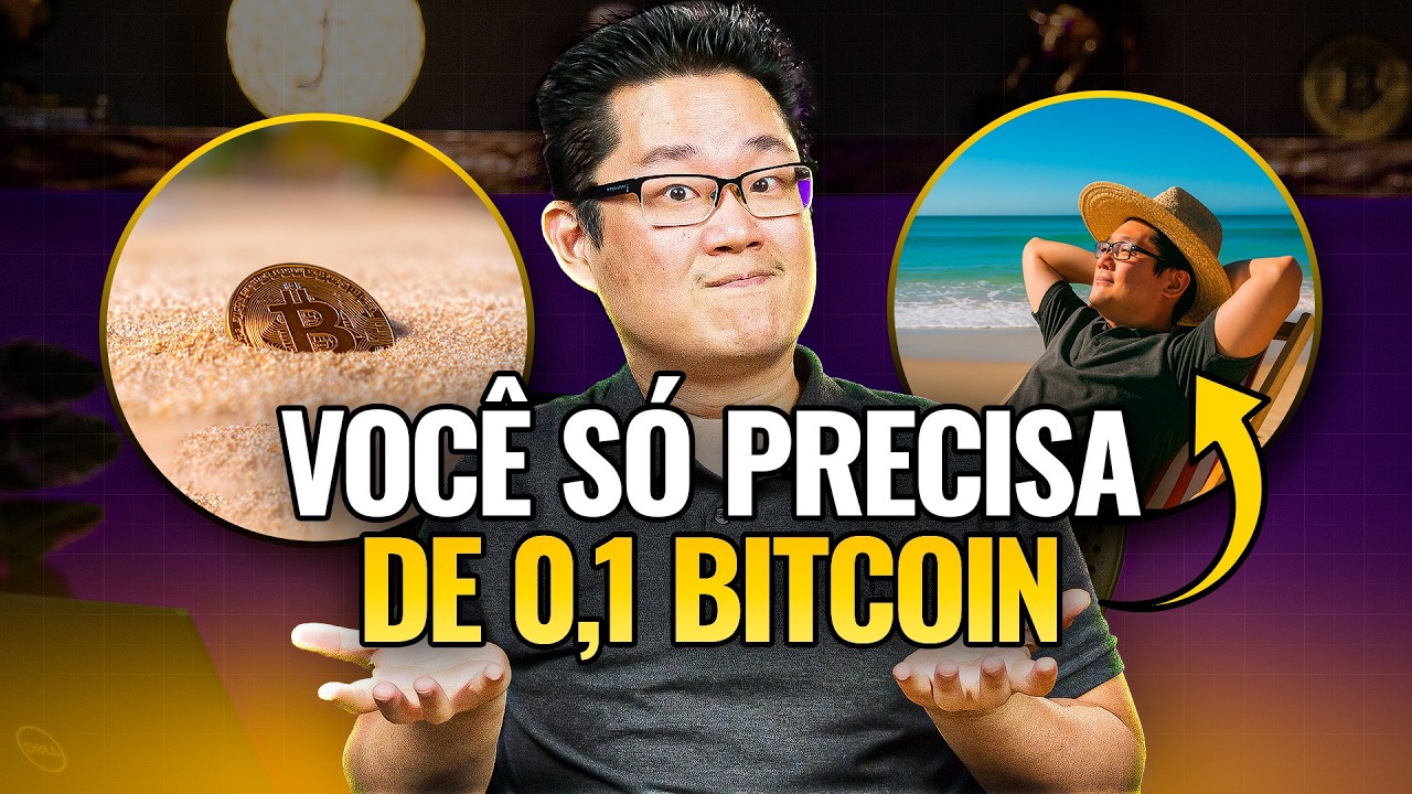 POR QUE 0,1 BTC PODE TE APOSENTAR PARA SEMPRE, E COMO CHEGAR LÁ