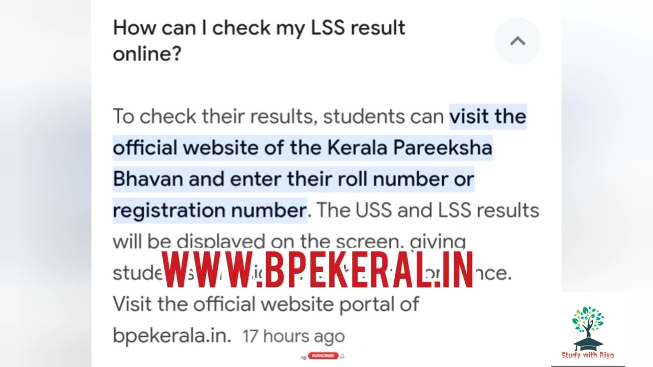 Exclusive News||USS&LSS Result||2022-23||Pareeksha Bhavan ||Declaired||