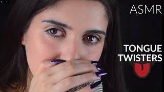 [ASMR] BEST TONGUE TWISTERS FOR TINGLES (Up Close Whispering, Tongue Twisters w/ Trigger Words) screenshot 2
