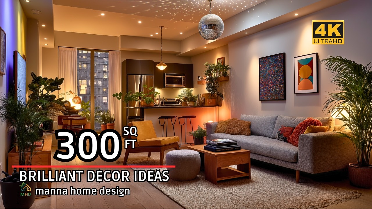 Brilliant 300 Sq Ft NYC Apartment That Feels Huge