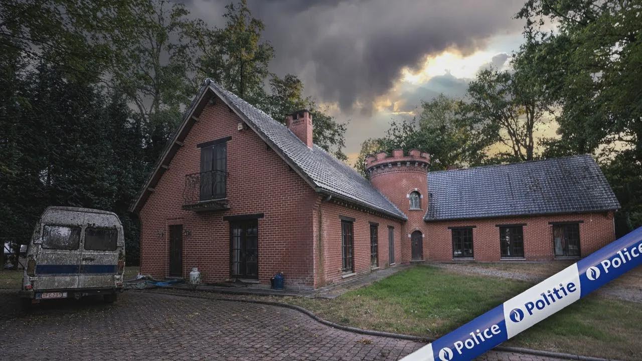 Villa abandonnée d'une star du X en Belgique - La police fait une descente !