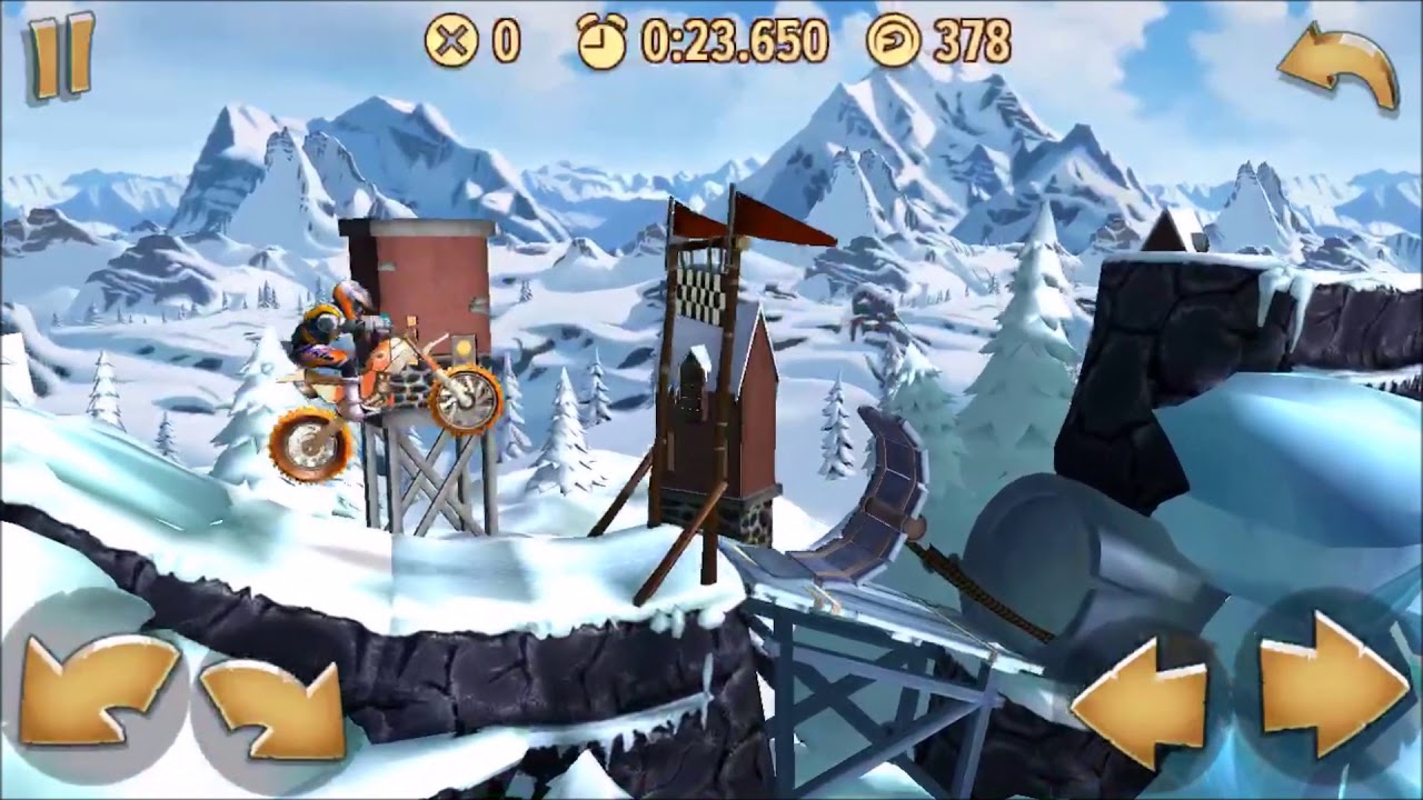 Trials Frontier - Container Grounds (BW only) (Ninja Level 1)