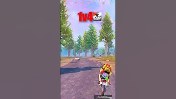 Easy 1v4 in bgmi 😂 amop #bgmi