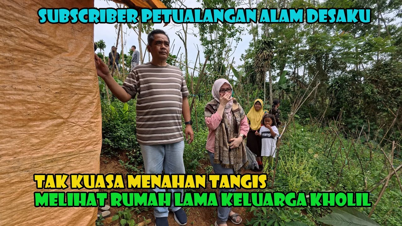 Ketika Orang Kota Sekejap Merasakan Hidup Miskin Di Desa. Berderai Air Mata Merasakan Kesengsaraan.