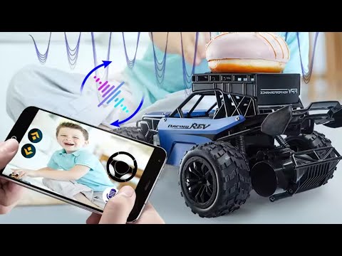 Радіокерована машинка баггі з Wi-Fi камерою FPV C050 AdventureRover Green, видео 1