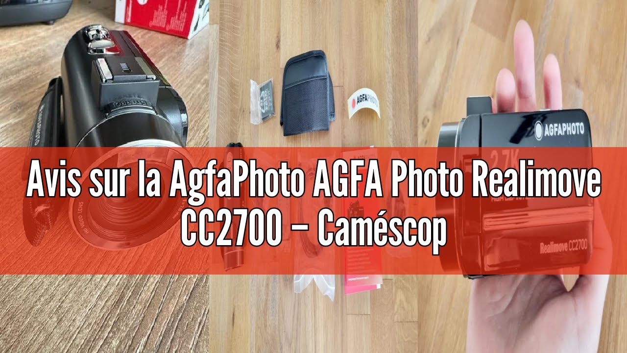 Agfa Photo Lab Avis sur la AgfaPhoto AGFA Photo Realimove CC2700 – Caméscope Numérique ...
