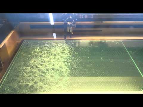 Laser Cutting Caligraphy.