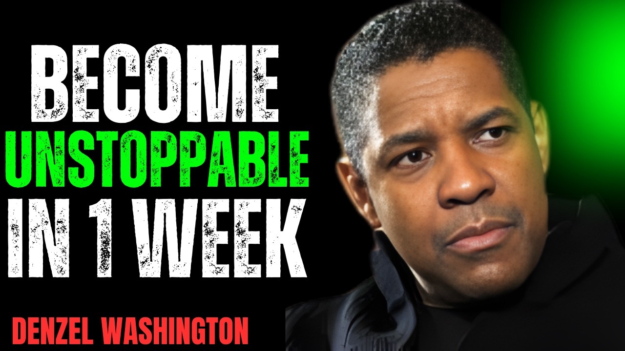 How To Transform Your Life in 7 Days | Denzel Washington Motivation 🔥