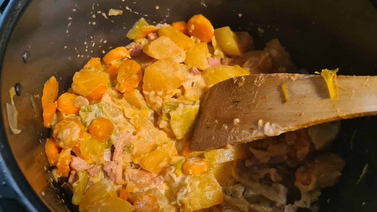 fondue de poireaux au cookeo