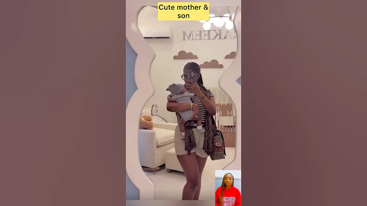 Priscilla Ojo & her son look so cute in beautiful matching outfits. So adorable