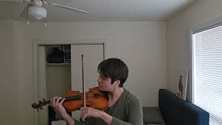 Samuel Burroughs plays Dvorak - 4 Romantic Pieces (No. 2)