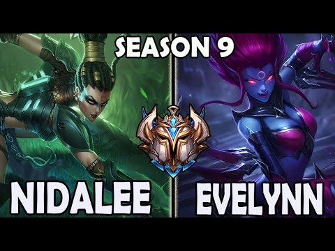 league of legends wallpaper Peanut Nidalee vs Evelynn (Jungle) Ranked Challenger Korea