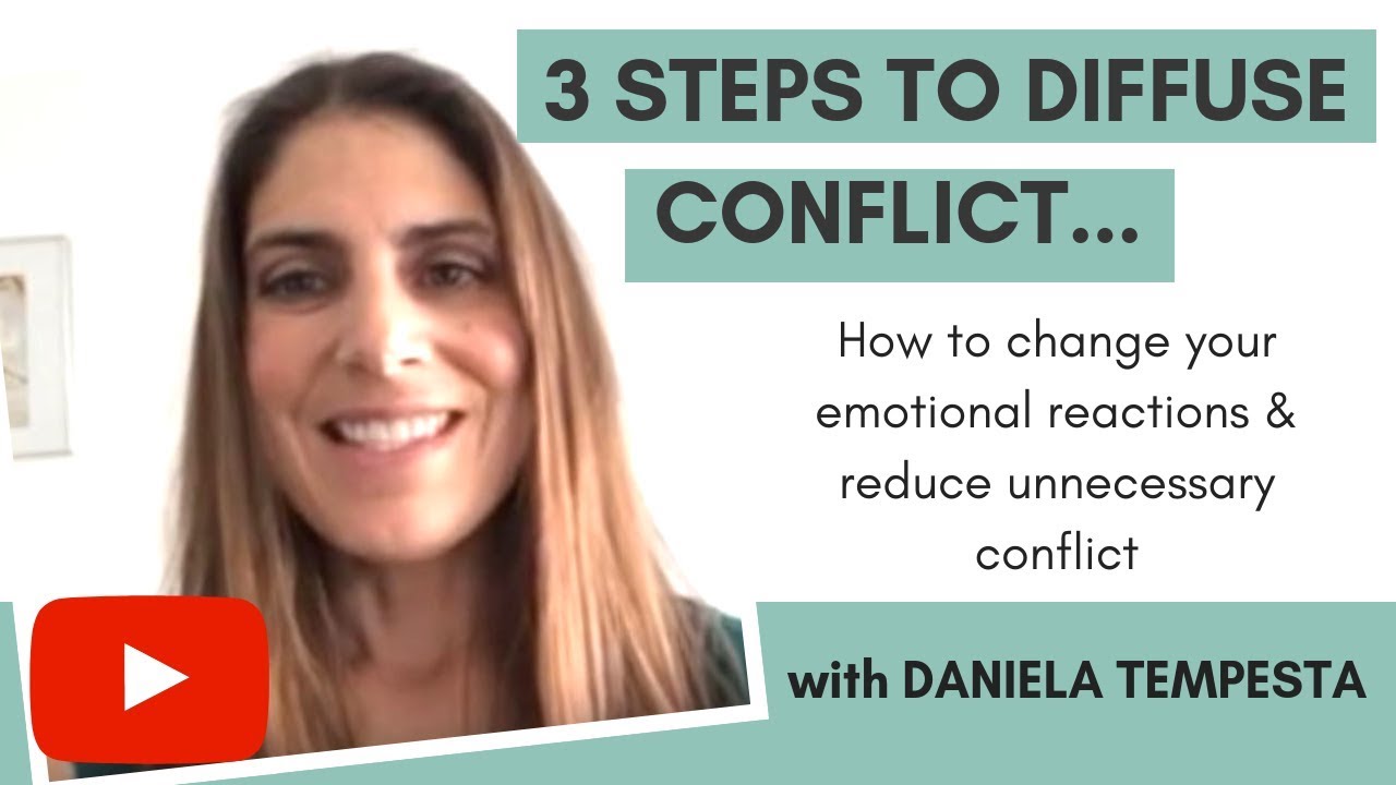 Steps To Diffuse Conflict Preserve Your Sense Of Self YouTube