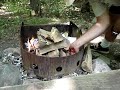 How to start a campfire in an Ontario Provincial Park