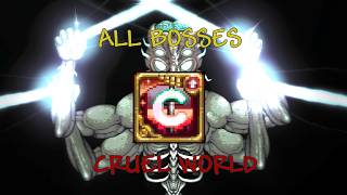 ALL BOSSES Cruel World Mode │Calamity Overhaul