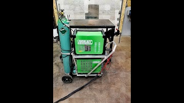 Aluminium welding cart | Chariot a soudeuse en aluminium!