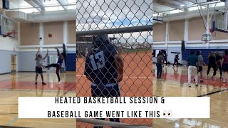 Daily Vlog ( Hoop Session , Workout Session & Went To My Little Sisters Baseball Game ) 📸