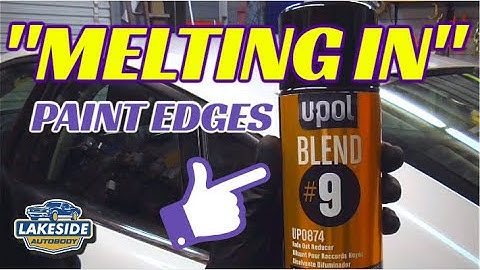How to "Melt In" or "Fade Out" Paint Edges w/ UPOL Blend #9