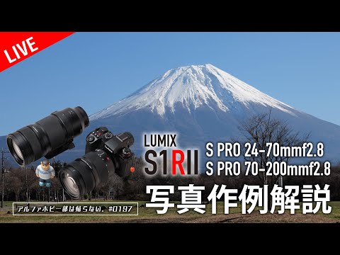 LUMIX S1RII & S PRO 24-70mmf2.8 & S PRO 70-200mmf2.8 作例解説