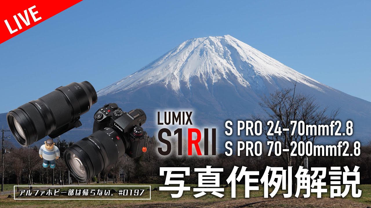 LUMIX S1RII  & S PRO 24-70mmf2.8 & S PRO 70-200mmf2.8 作例解説レビュー カメラ・レンズ雑談197