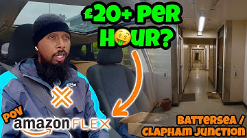 Multi-Drop Madness! Delivering For Amazon FLEX UK - Full Shift POV (worth it?)