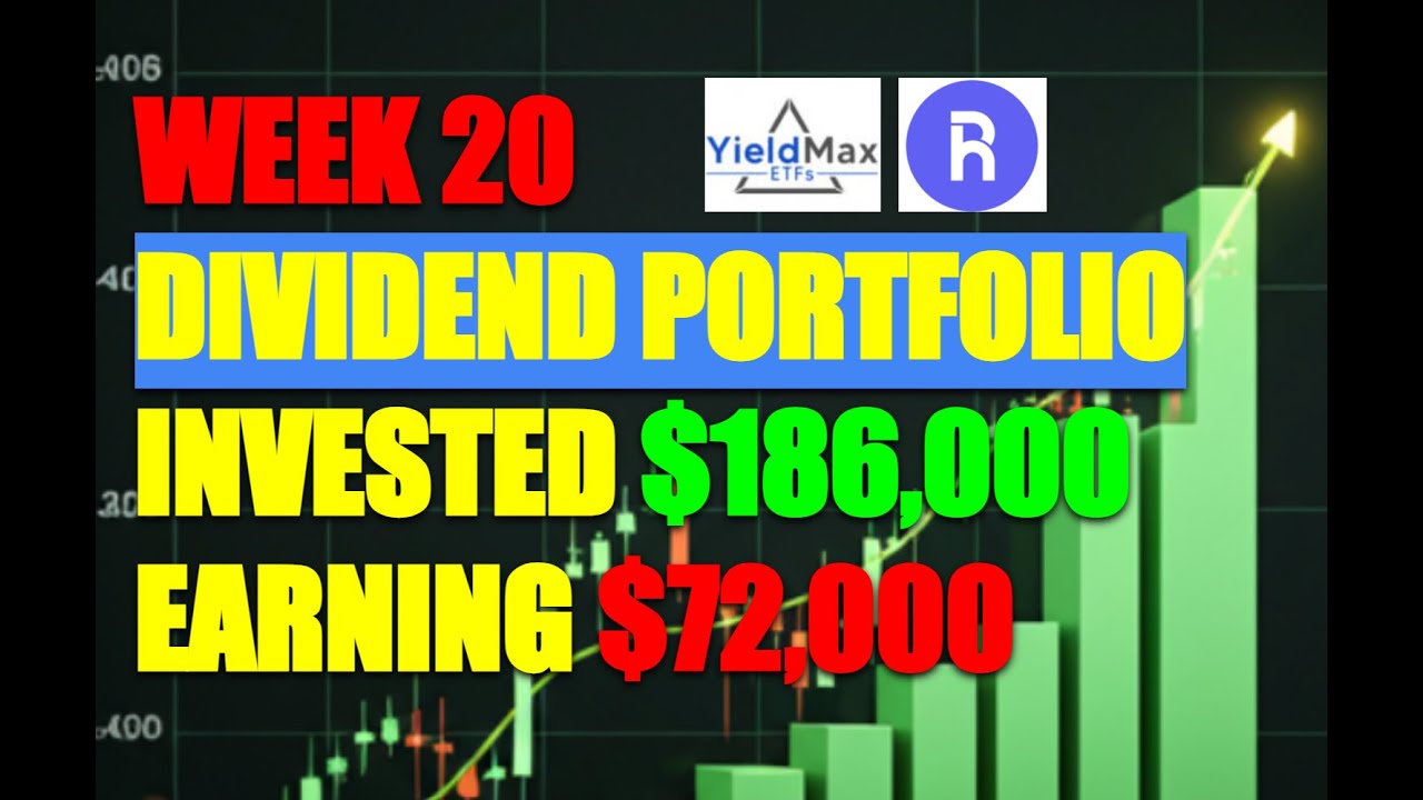 WEEK 20 HIGH YIELD DIVIDEND REVIEW #yieldmax - YouTube