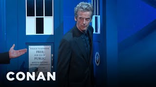Peter Capaldi’s Amazing TARDIS Entrance | CONAN on TBS