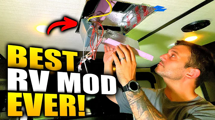 I Modified My RV Air Conditioner to Run COLDER & QUIETER: The RV AC Modification Explained