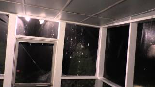 Severe Thunderstorms In Early Morning 7/15/2015