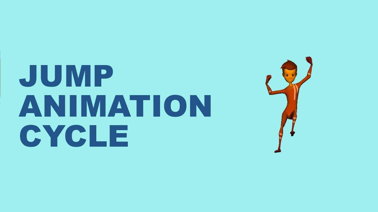 Jump 3D Animation Cycle - YouTube