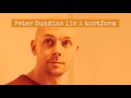 Peter sundins liv i kortform