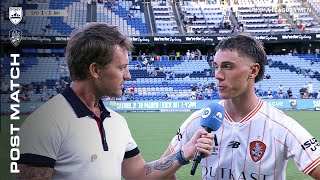 Keegan Jelacic Post Match Sydney Fc Vs Brisbane Roar Alm R20