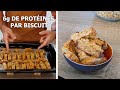 Biscuits protins sans whey