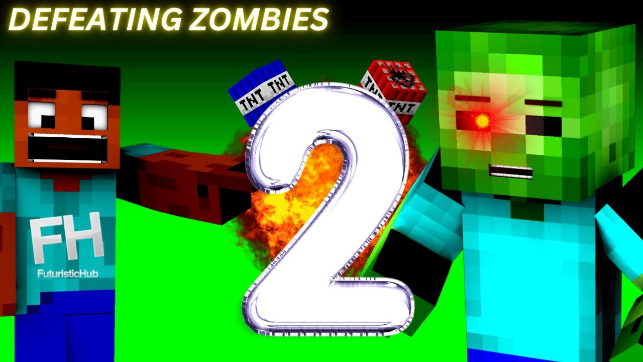 10 Ways to Defeat a Zombie In MineCraft Part 2 YouTube