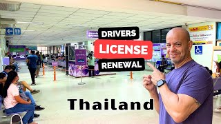 Drivers License Renewal Process in Thailand