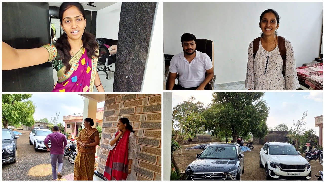 Aatya ,Dada ,Didi kuthe nighale...?🙄|  pavsamule room madhe panich Pani 😔