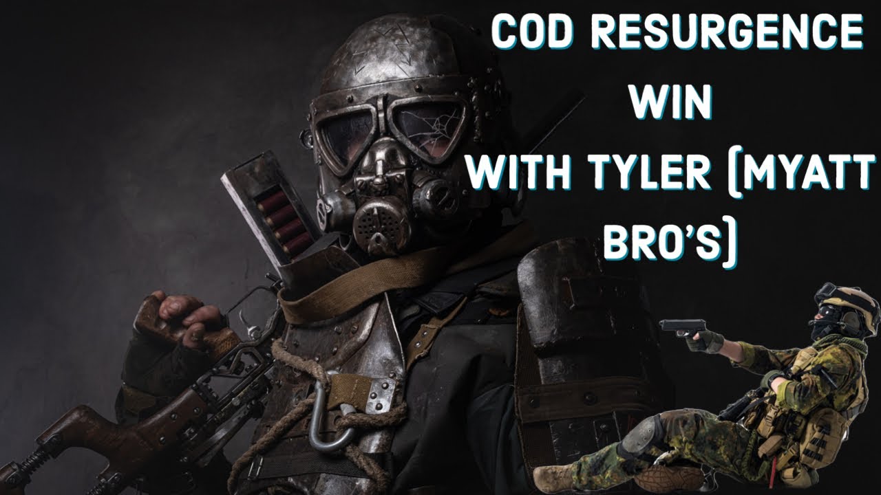 1 game 1 win with Tyler in COD Resurgence - YouTube
