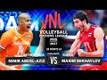 Nimir Abdel Aziz vs Maxim Mikhaylov | Netherlands vs Russia | VNL 2021 (HD)