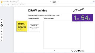 Virtual Design Dash - Video 6 - Draw/Sketch Ideas
