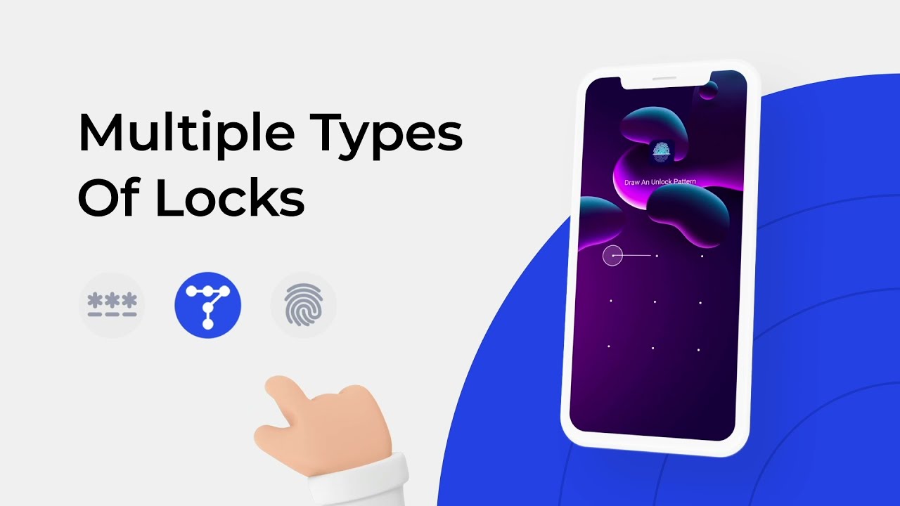 App Lock Fingerprint Password. Lock Screen Pattern