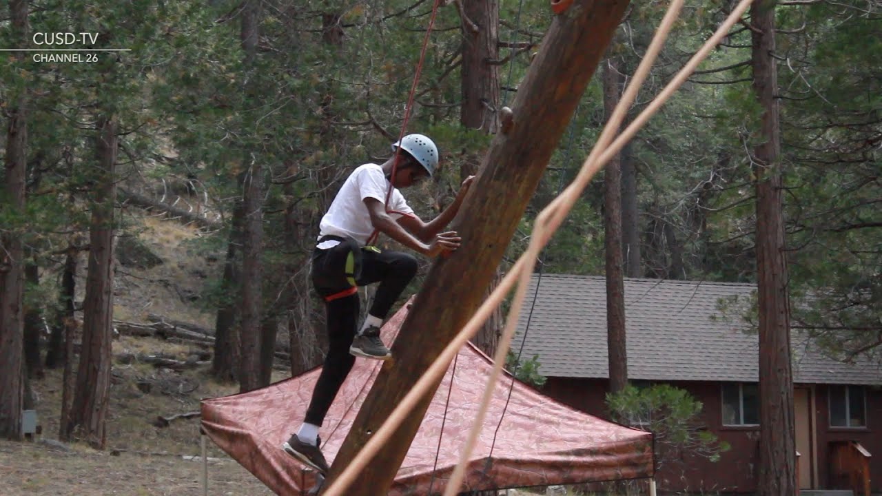 Compton Unified Scholars do the UCLA UNICAMP "The Village Experience"