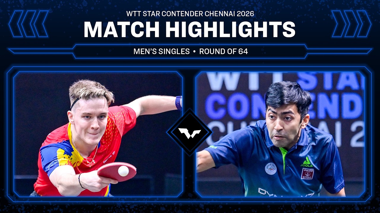 Iulian Chirita vs Harmeet Desai | MS R64 | 