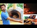 Four à pizza en briques : construction