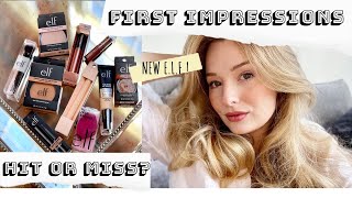 TESTING NEW ELF MAKEUP PALE SKIN REVIEW- Brightening concealer, Hydrating core lip shine & MORE