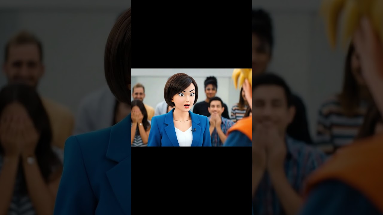 “Reporter shocked after Goku’s savage reply 😳💥 