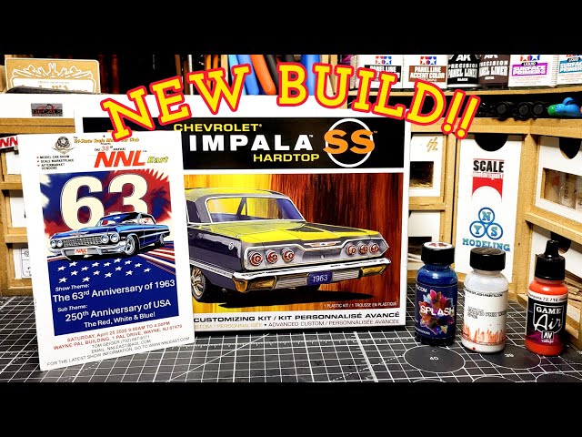 New build! AMT 1963 Chevrolet Impala SS - YouTube