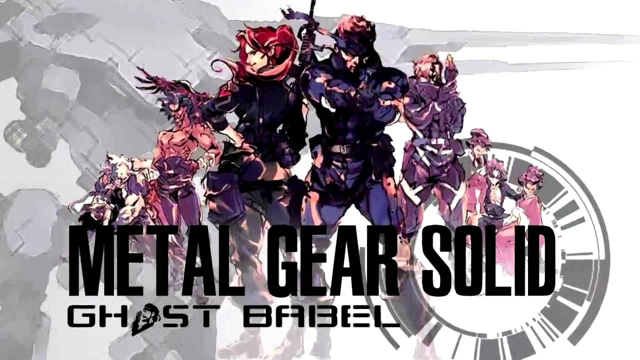 Resultado de imagem para Metal Gear Ghost babel cover