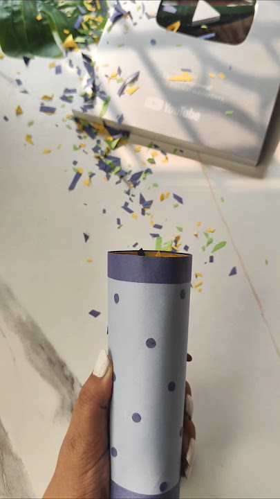 DIY Party Poppers | Create Your Own Amazing Celebration Poppers at Home #shorts #diy #papercraft