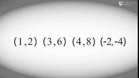 2 16   The equation of a straight line passing through the origin